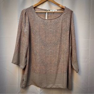 🌹+🫒 Muted Neutral Tunic